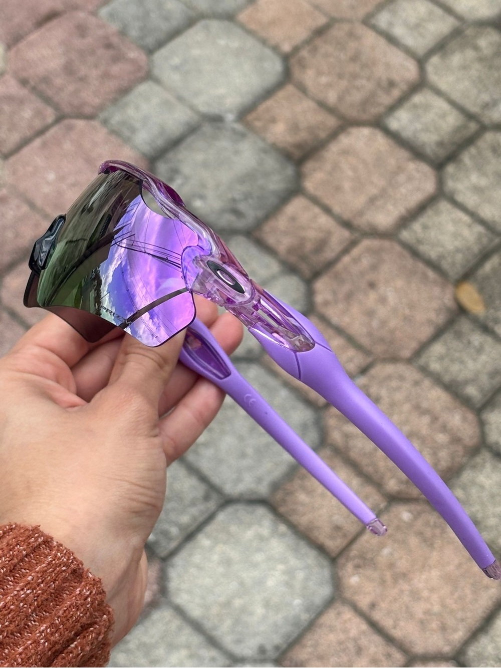 Oakley radar Purple Sunglasses